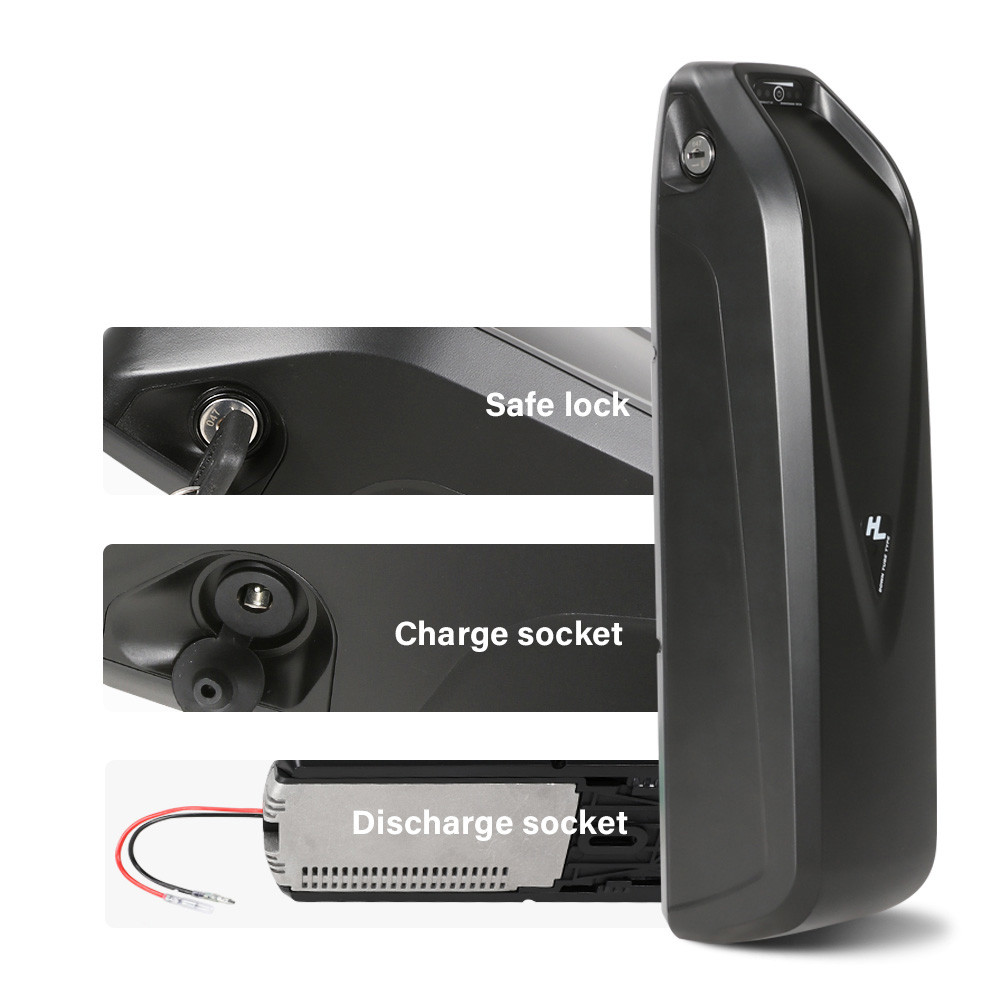 48V 10.5Ah Hailong Ebike Battery for 0W-1000W Electric Bicycle Motor Charger BMS