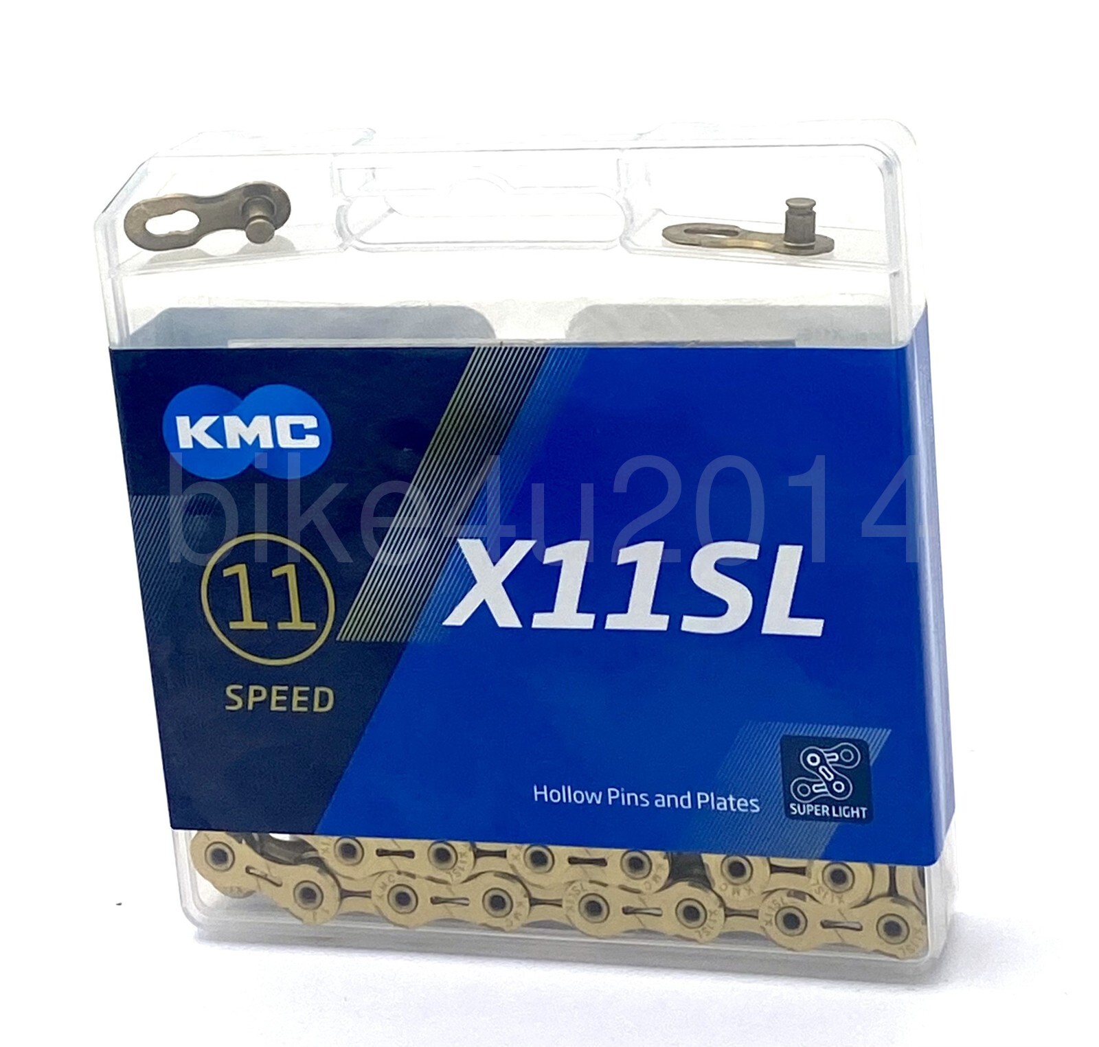 KMC X11SL Ti-N Gold Bicycle Bike Chain 11 Speed Shimano/SRAM 118 Links