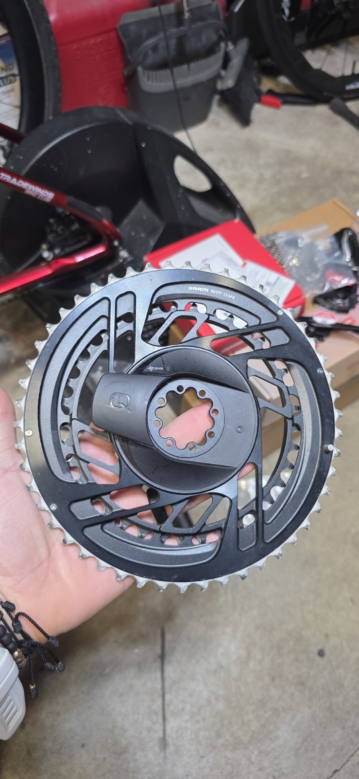 SRAM Force Etap AXS 2X E1 Electronic Groupset with Power Meter