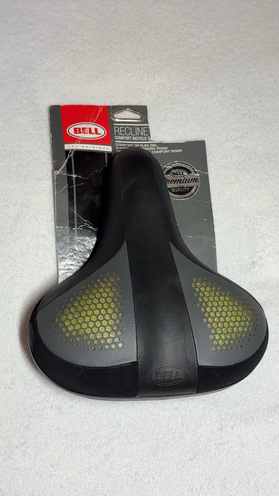 Brand New Bell Recline 650 Comfort Bicycle Saddle Flex Gel Memory Foam