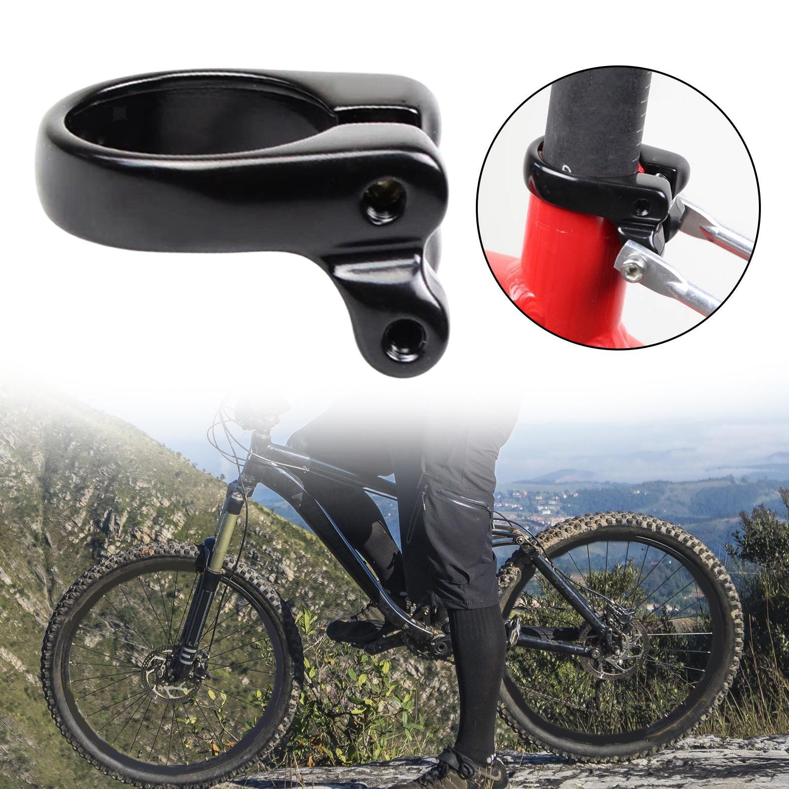 Bicycle Rear Rack Mount Adapter Lightweight Professional Aluminum Alloy