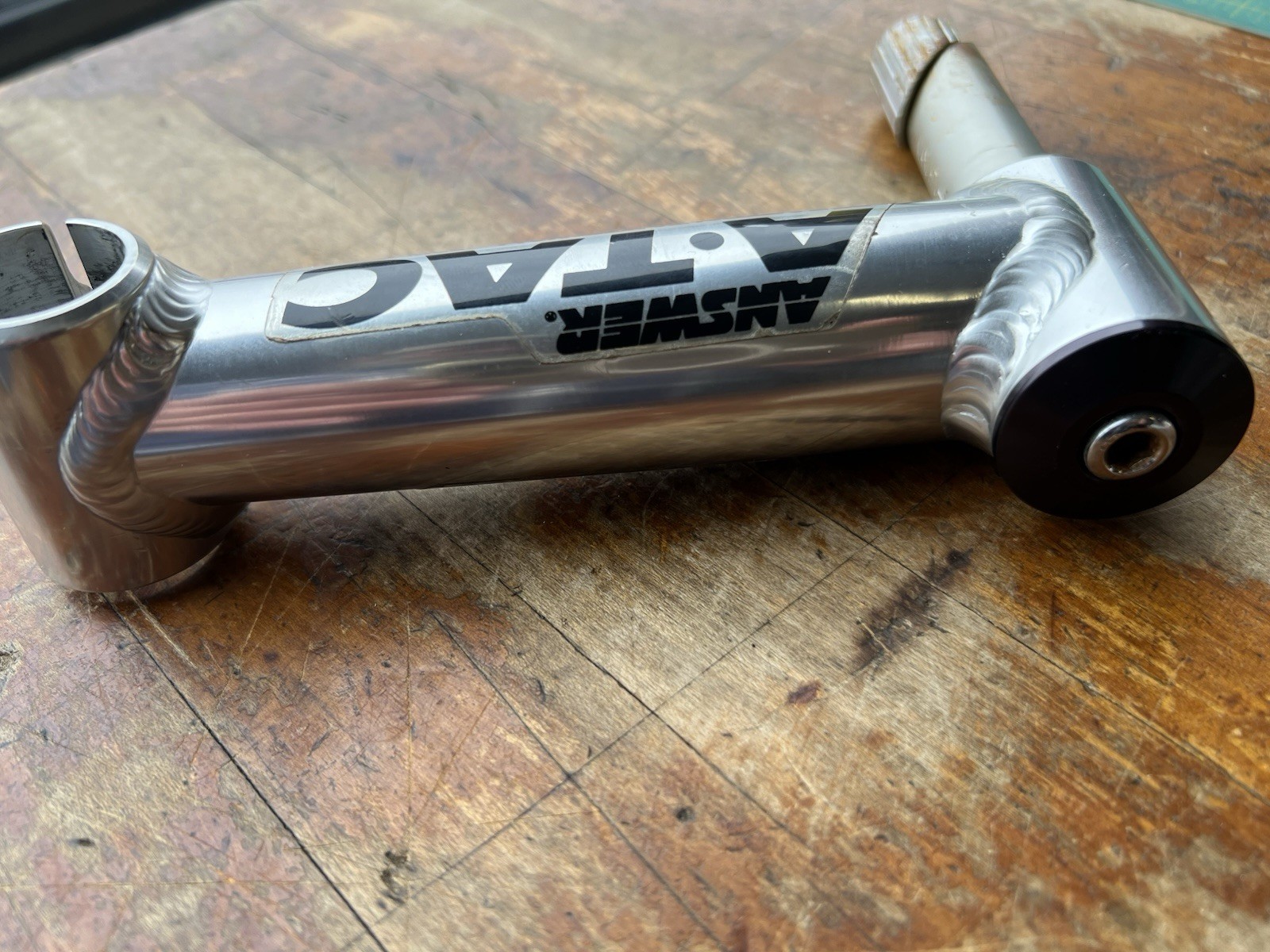 vintage Answer FTW ATAC Mountain Stem 1″ quill 150mm length 25.4 clamp
