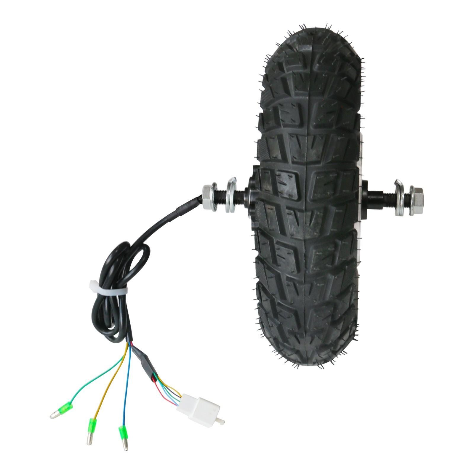 48V 350W 10 Inch Hub Motor for Electric Scooter Folding E-Bike Rear Wheel