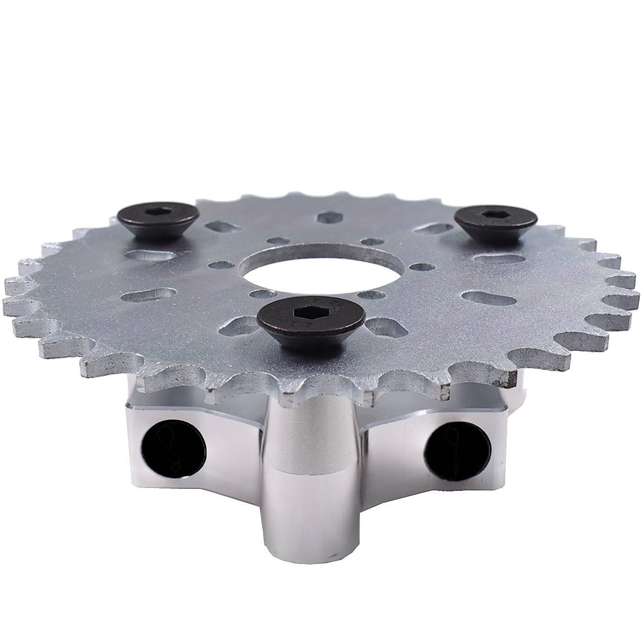 Motorized Bike 32-44T Sprocket 1.5″ Adapter Fit 415 Chain 80cc 2 Stroke Bicycle