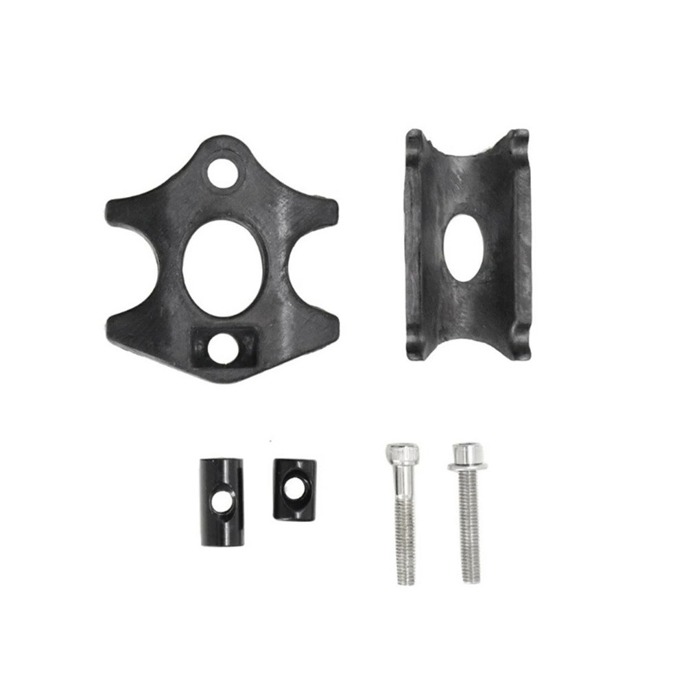 1 Set Carbon Fiber Bike Seatpost Clamp For Saddle Rails 7x9mm 7x7mm Clip US SHIP