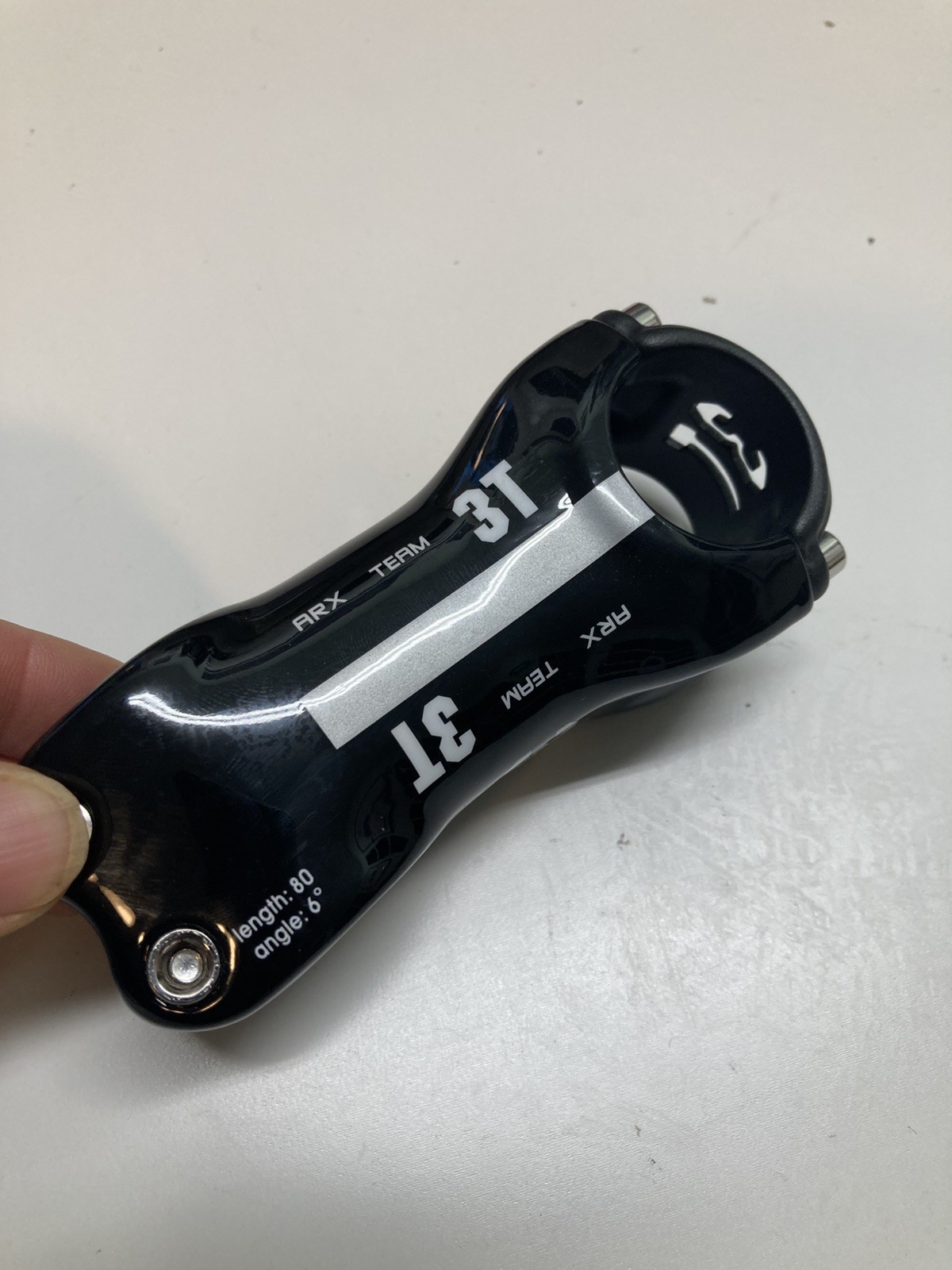3T ARX LTD 80mm ±6 Degree Carbon Stem 1 1/8 31.8mm road gravel mountain bike