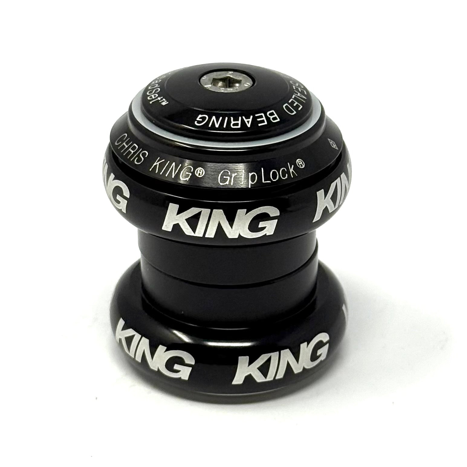 Chris King NoThreadSet 1-1/8 Threadless Bicycle Headset Black BHB1 Made in USA
