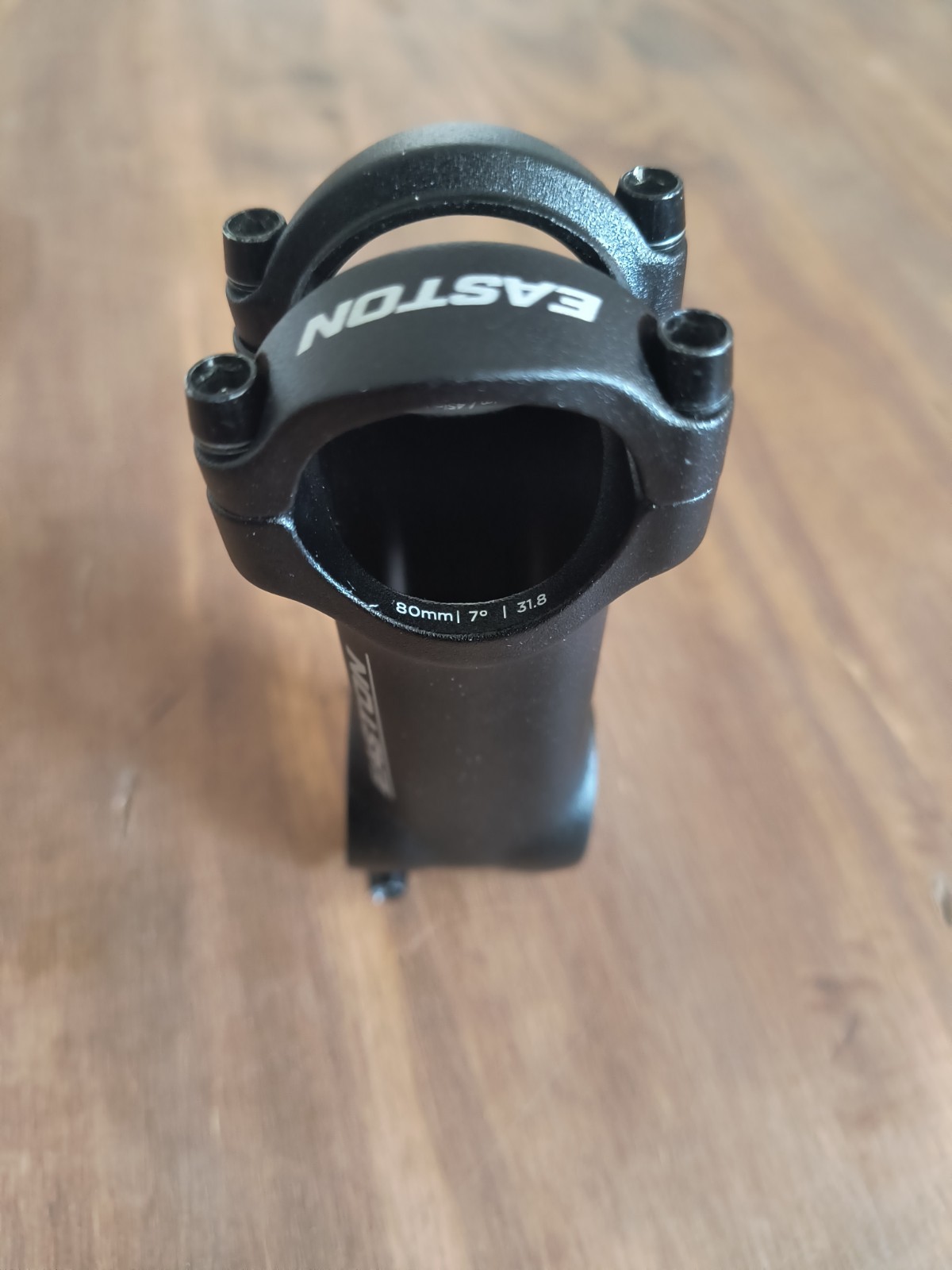 Easton EA50 Threadless Stem, 80mm, 31.8mm, +/-7° Rise, Black, Great Condition
