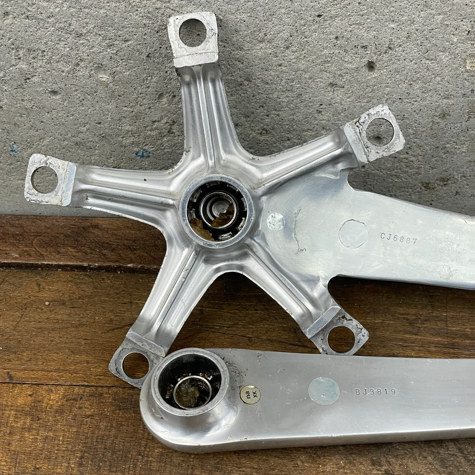 Shimano Dura Ace FC-7700 Crank Set 175 mm Octalink Vintage FC-7700 130 mm A5