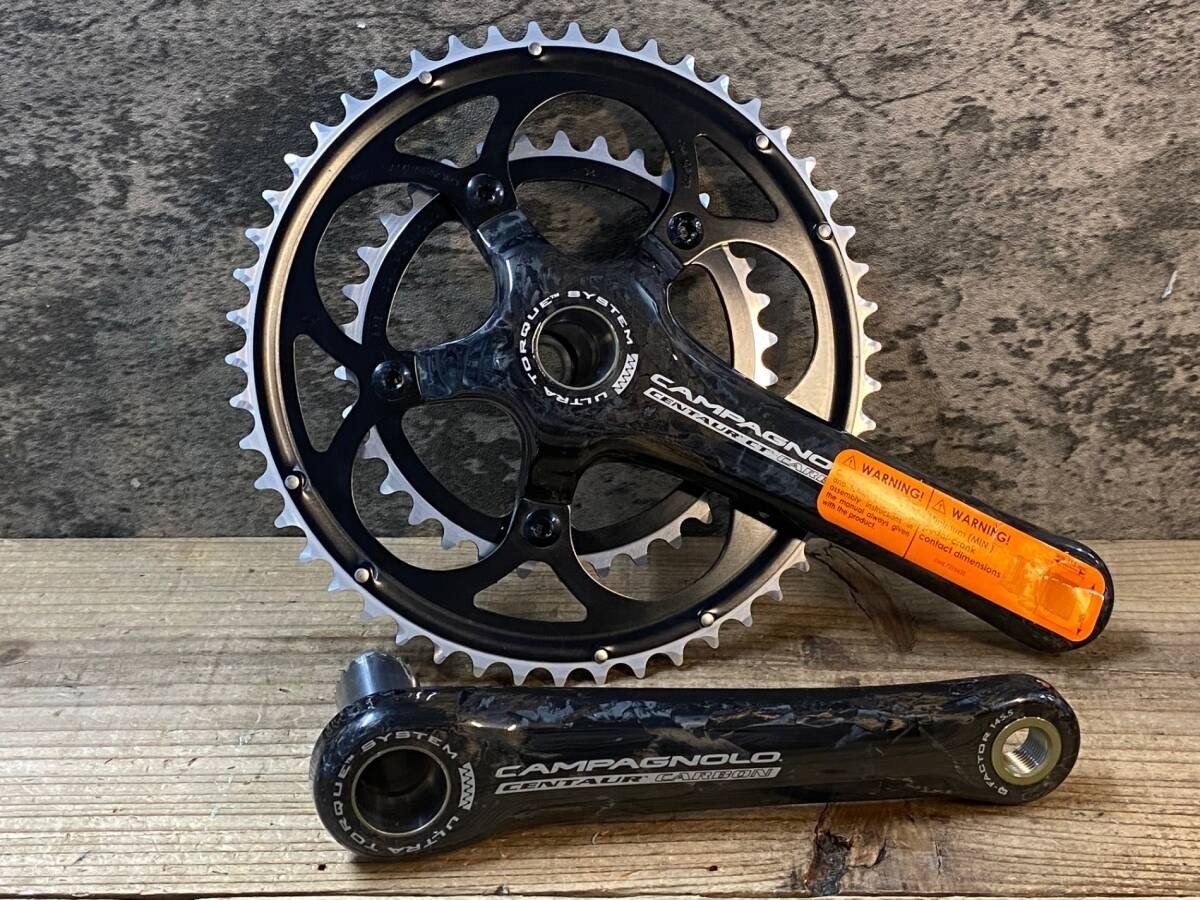CAMPAGNOLO CENTAUR CT CARBON ULTRA TORQUE FC9CE040C Crankset 6.69 inch 50/34T 5H
