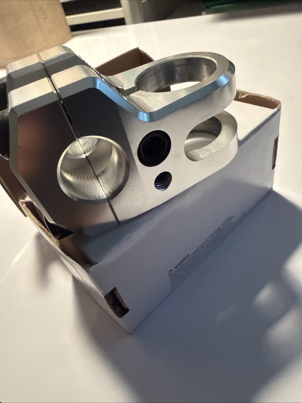 Alienation Iron Maiden BMX Stem 22.2 mm 42 mm 0Â° Silver
