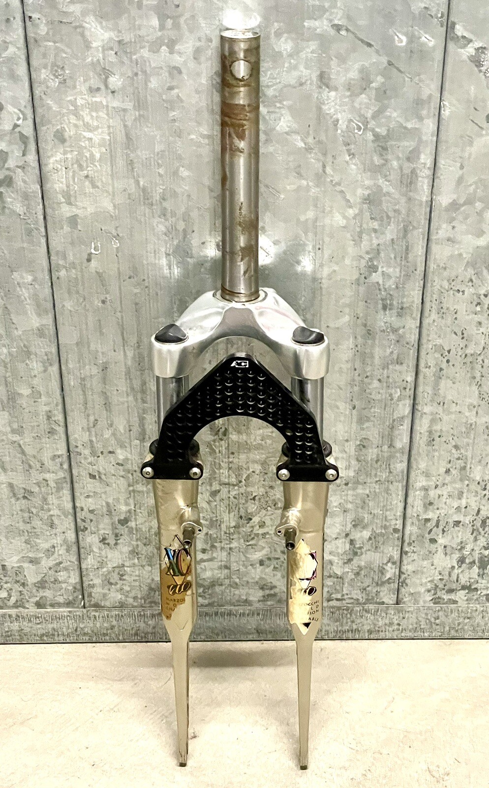 Marzocchi XC 600 World Champion Suspension Fork With An AC Fork Brace MTB 90’s