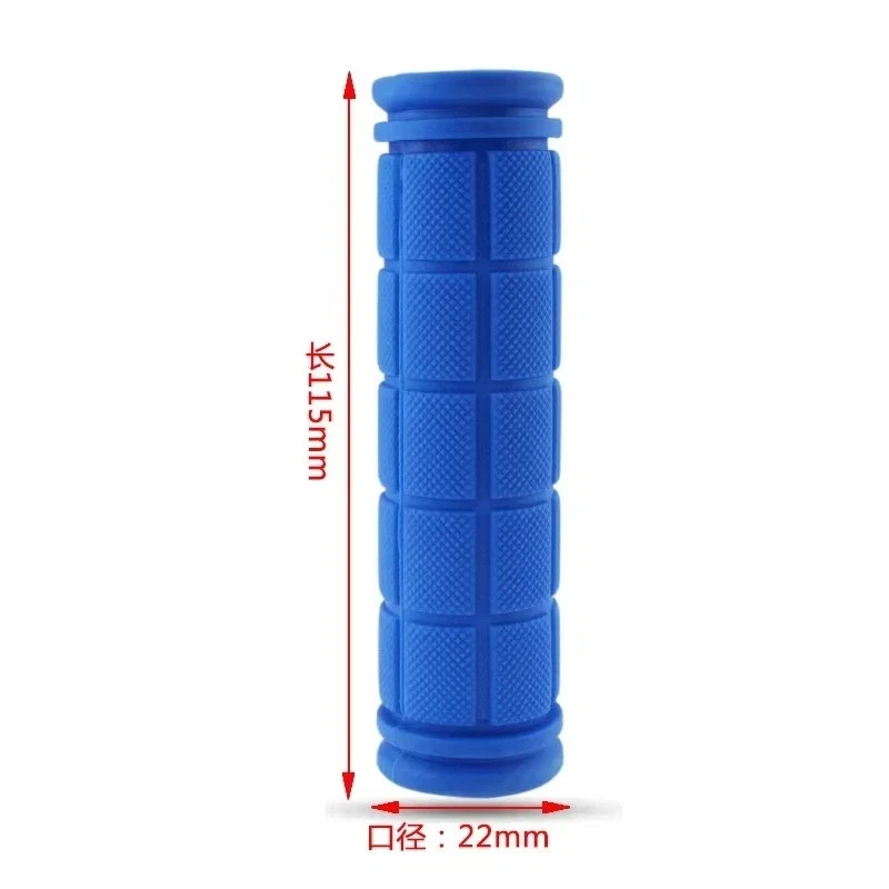 BMX MTB Bike Grips Mountain Bicycle Handlebar Soft Rubber Scooter Non Slip Pair