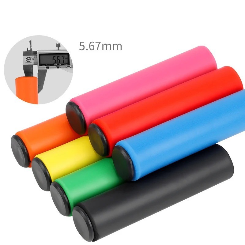 Bike Handlebar Grips Soft Anti Slip MTB BMX Rubber Sponge Cycling Grips Pair