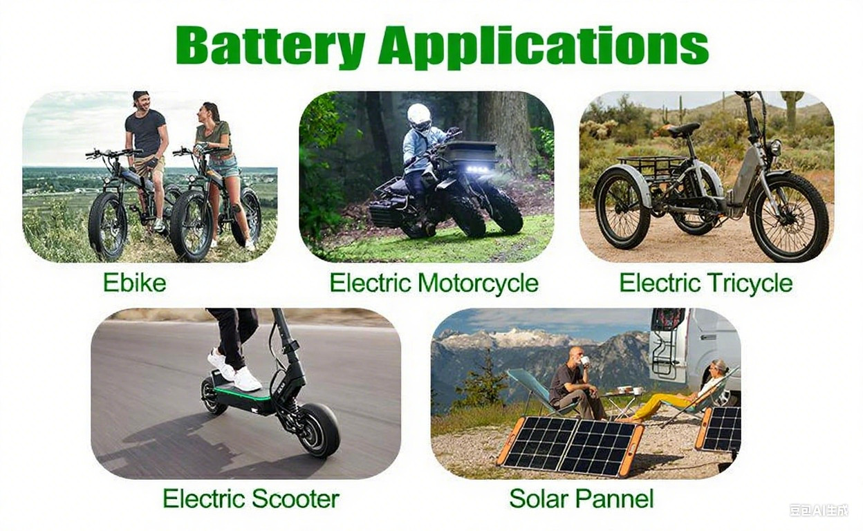 HAILONG 48V 20AH Electric Bicycles Li-ion Battery for 200W-1000W EBike Scooter