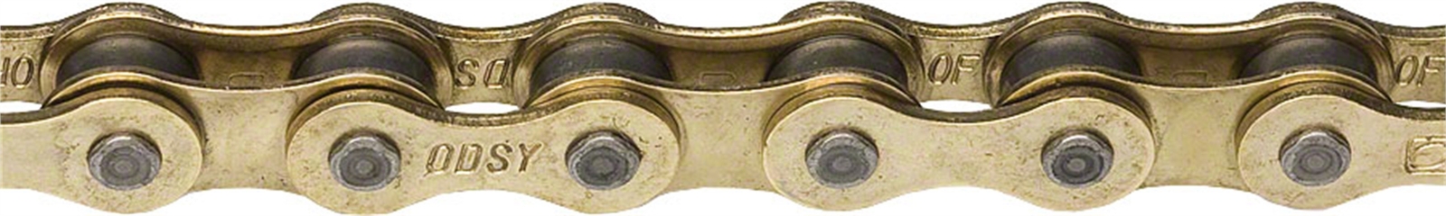 Odyssey Bluebird Chain – Single Speed 1/2″ x 1/8″, 112 Links, Gold