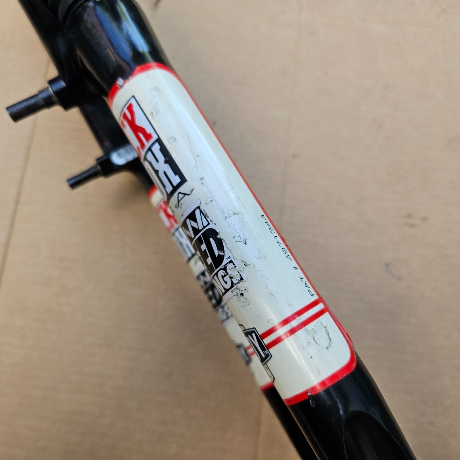 Vintage 90s Rock Shox 26″ Indy XC Speed Spring Suspension Fork 1-1/8″ Threadless