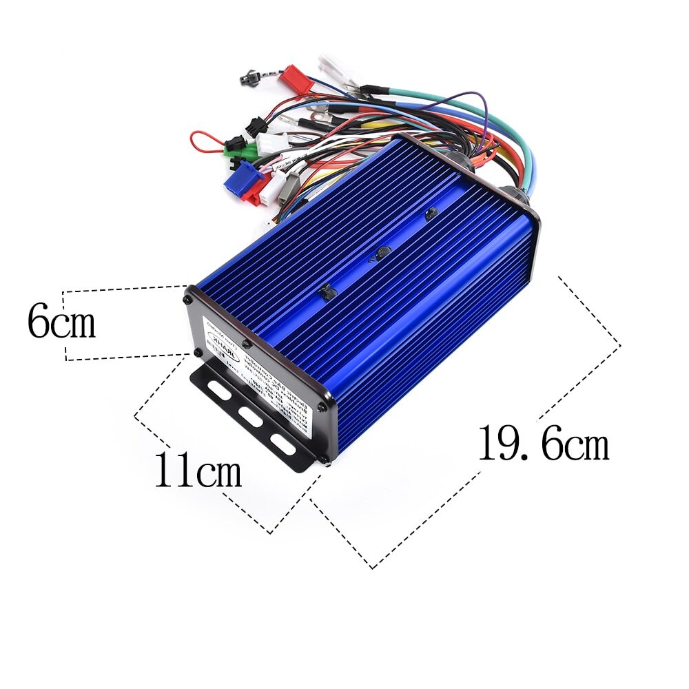 Electric BIKE Controller 2500V 3000W 48V 60V 64V 72V 84V Brushless E-Bike Motor