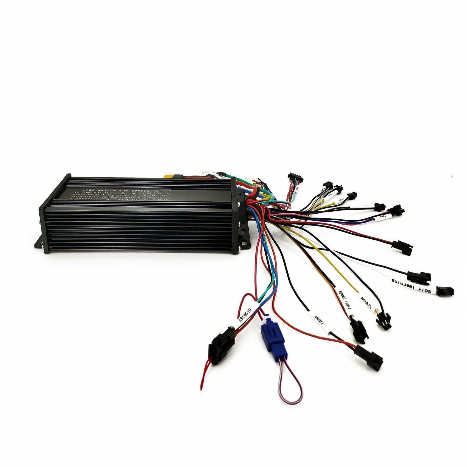 E-bike Controller 35A 36V 48V 52V 1500W 3 Mode Sinewave Controller+EN06 Display