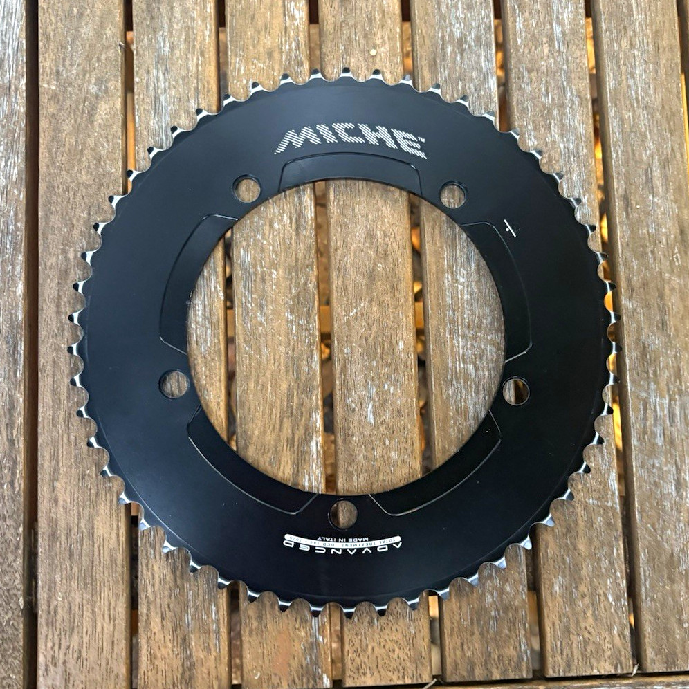 Miche Penta Track Chainring 54T 144mm BCD 5-Arm Aluminum Black