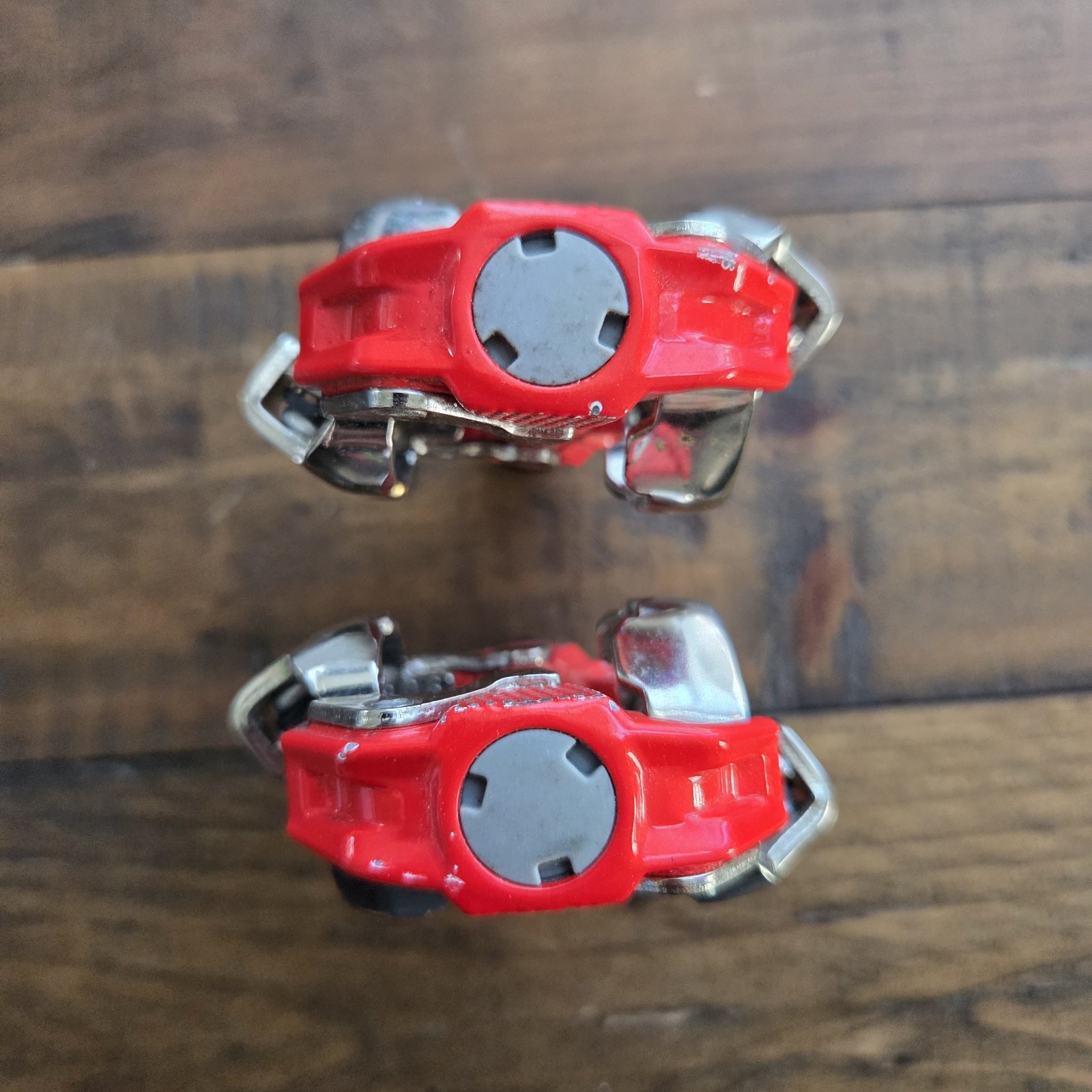 LOOK X-TRACK RACE Pedals Dual Sided Clipless Chromoly Red Aluminum
