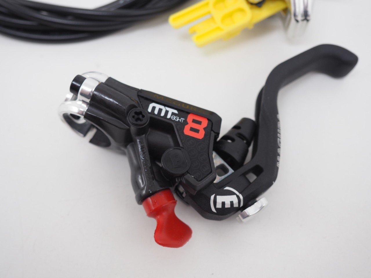 New! Magura MT8 Pro Silver Disc Brake Lever + Caliper Front or Rear Post Mount