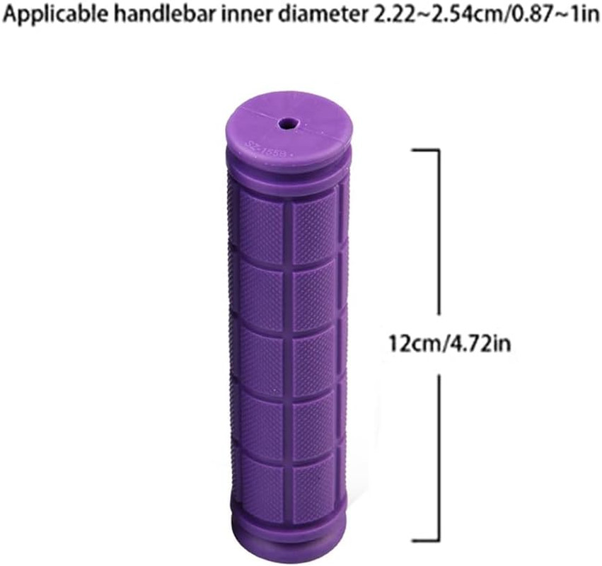 1 Pair Kids Bike Grips Anti-Slip Rubber Bike Handlebar Grips for BMX MTB