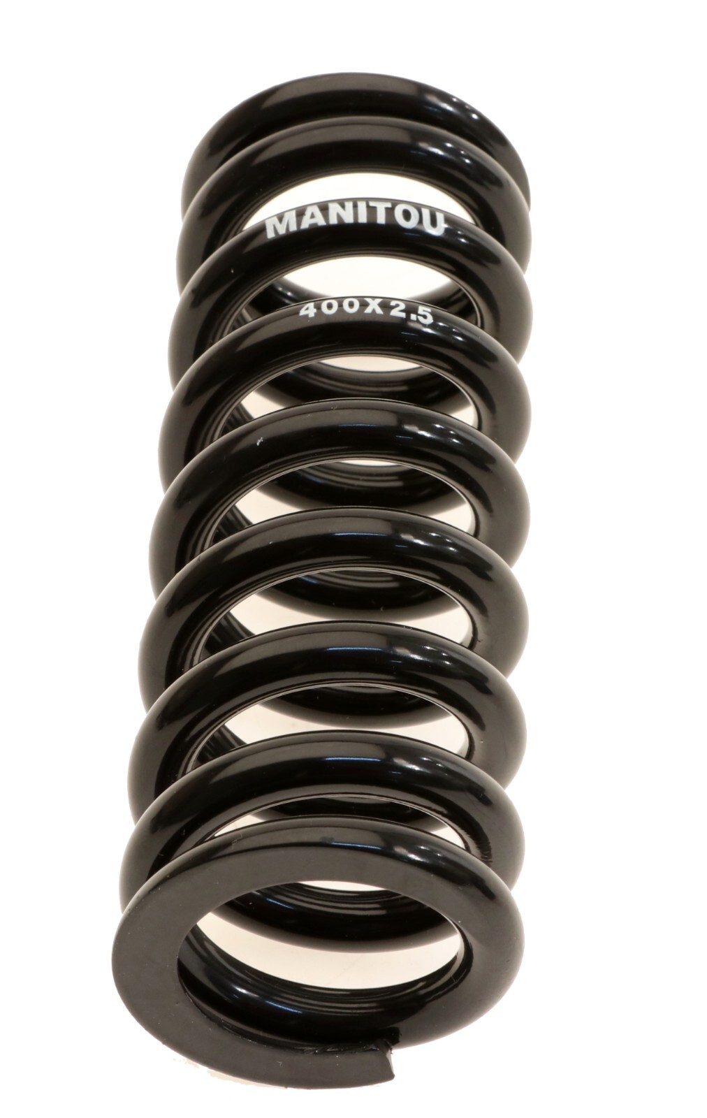 Manitou Rear Shock Coil Spring 400lbs x 2.5″ Black Steel 400×2.5 MTB NEW