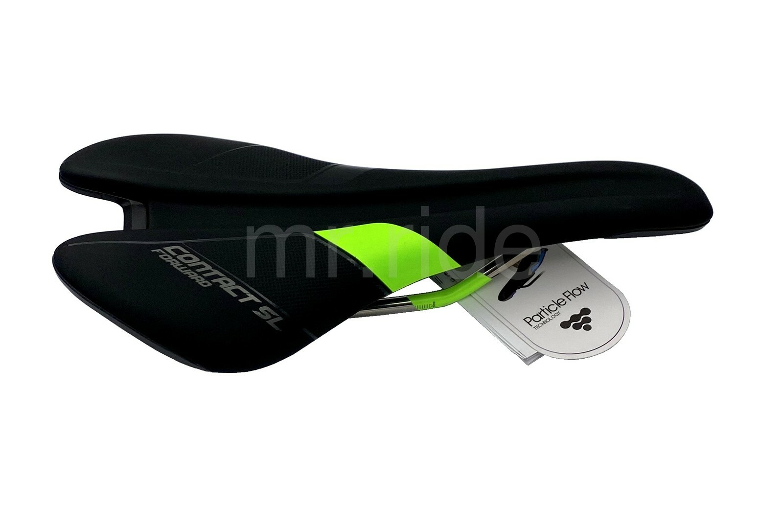 Giantt Contact SL Forward Road/Race Bike Saddle Black/Green