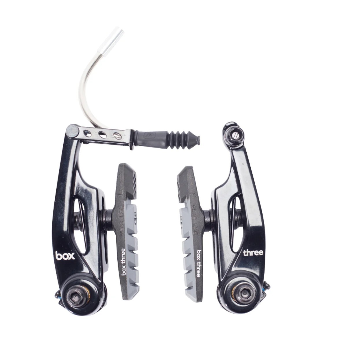 BOX COMPONENTS BMX MINI V-BRAKE BOX THREE CALIPER 85MM BLACK