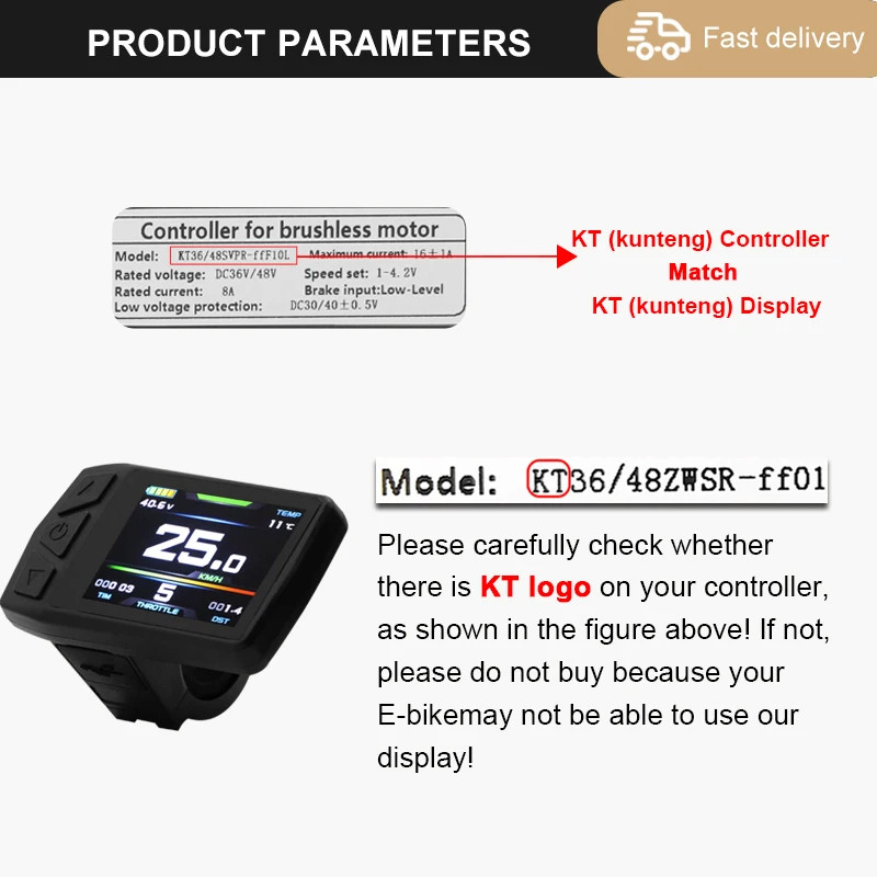E-bike Controller 35A Sine Wave Controller For 1000W 1500W Brushless Motor