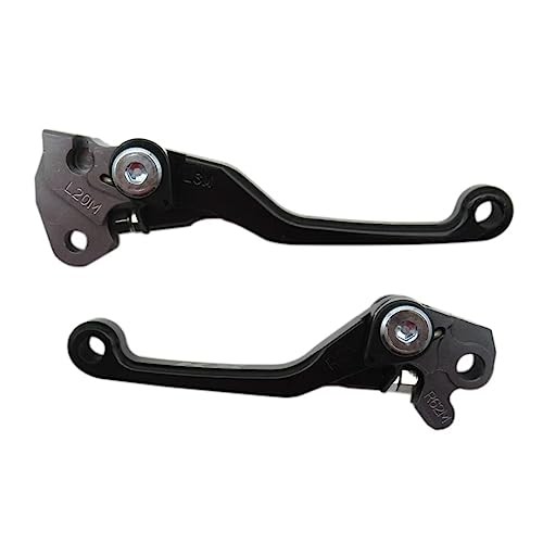 2 PCS (Brake & Clutch) Brake Clutch Lever With KX LOGO Fits for KAWASAKI