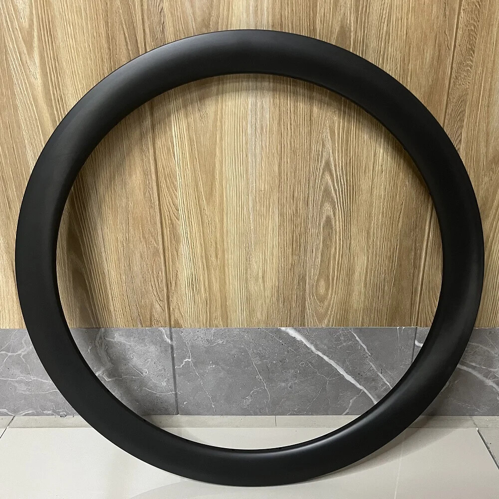 700C Road Bike Carbon Rim Width 28mm Depth 45 Mm Tubeless Clincher Matte/Glossy