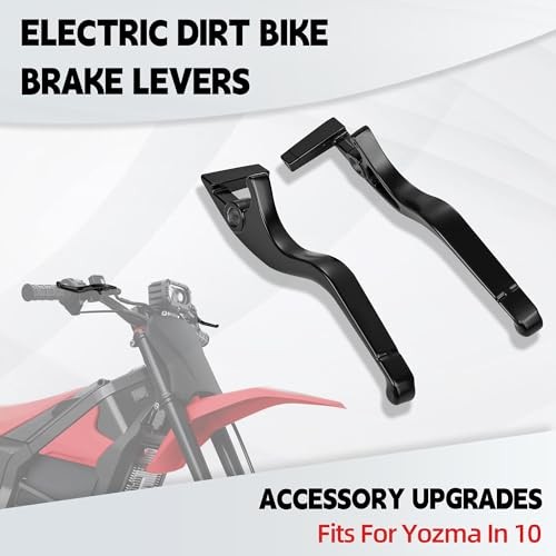 Brake Levers for Yozma IN10 and Pro,Aluminum Adjustable Handle Brake Black