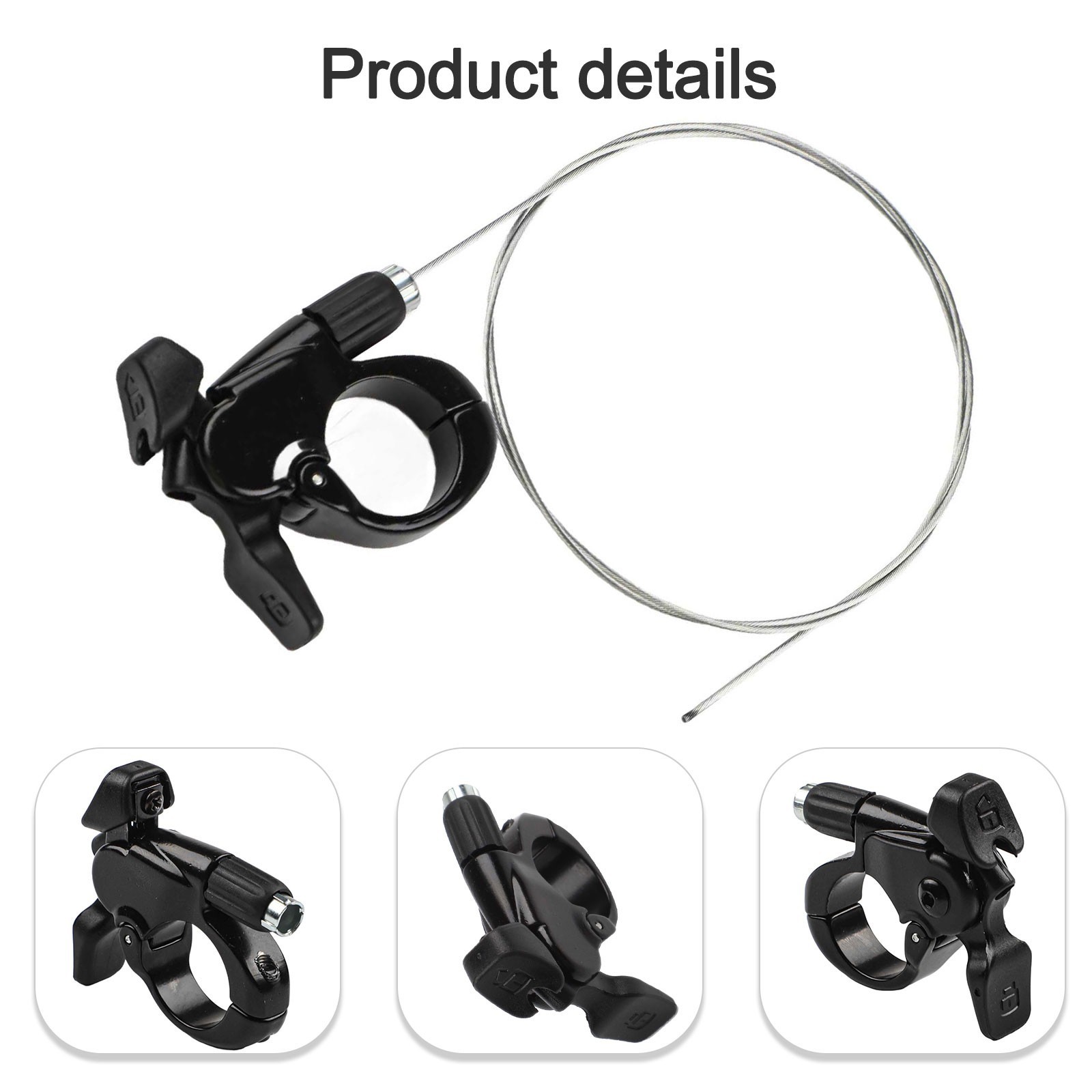 Fork Remote Lockout Lever For ROCKSHOX Parts Spare Aluminum Alloy Cycling