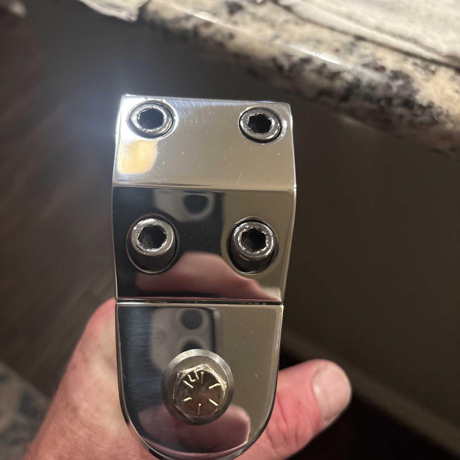 GT ELITE STEM 1 Inch THREADED OG RESTORED AND POLISHED
