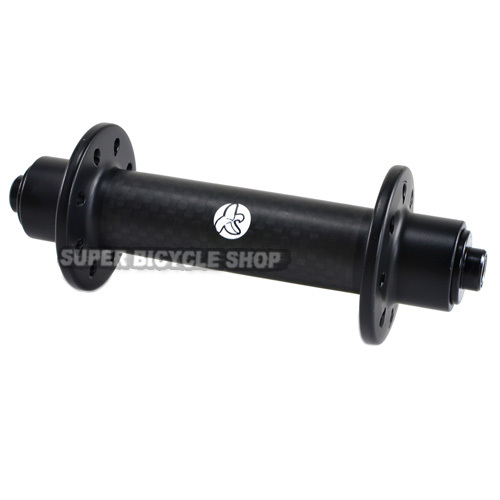 Circus Monkey HRW Road Carbon +Alloy Front Hub,24 Hole, Black
