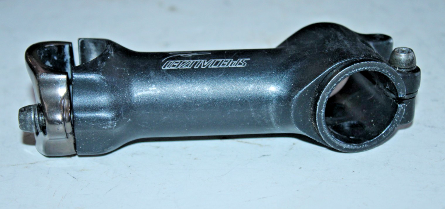 Specialized 11/8-1/4″ Threadless Bike Stem 95mm +/-21/15º Rise 25.4mm MTB Road ~