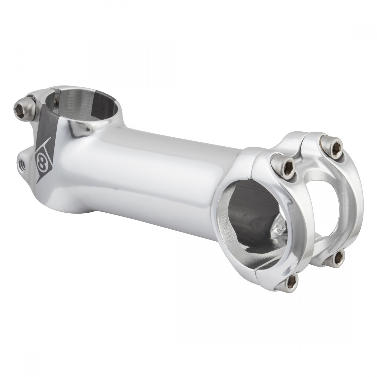 Origin8 Pro Fit Stem 31.8mm 110mm +/-17 Deg Silver Aluminum Road / Mountain