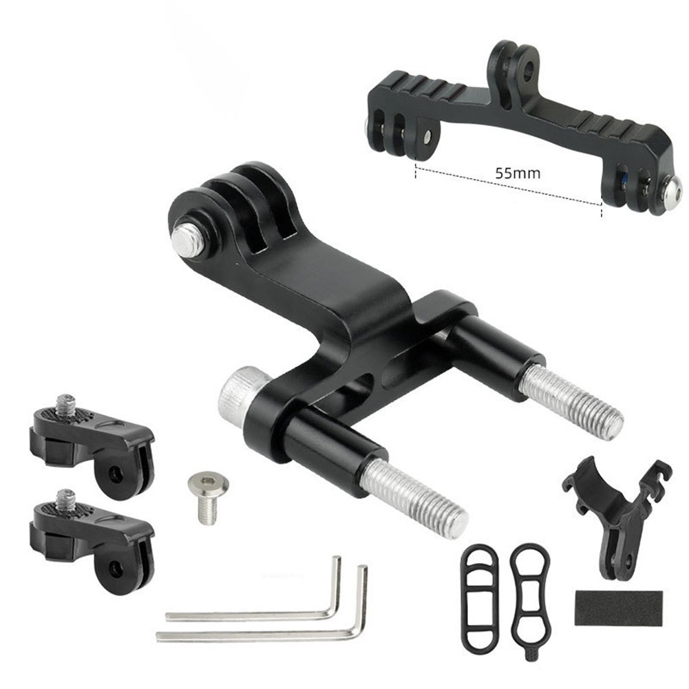 Sturdy Aluminum Alloy Bike Headlight Lamp Bracket for Secure Attachment
