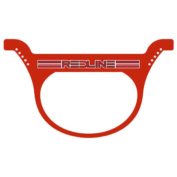 REDLINE – race plate RED