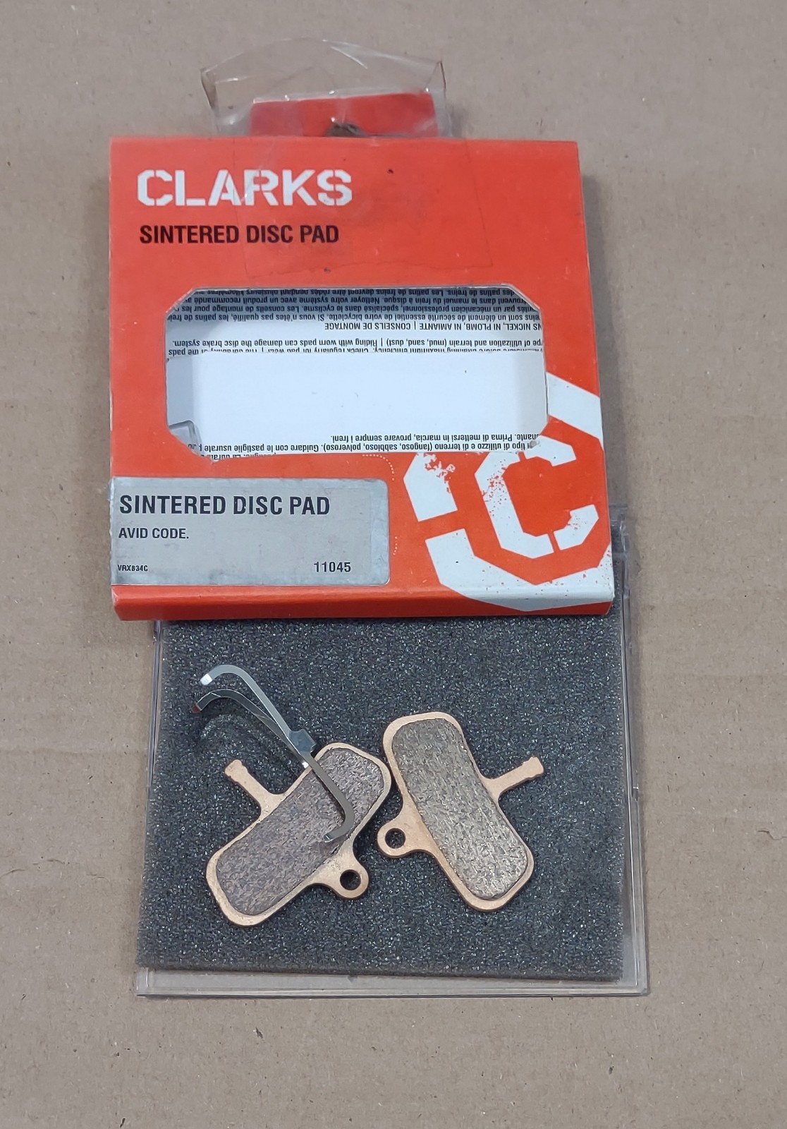 Vintage Bike Clarks Avid Code Disc Brake Pads NOS