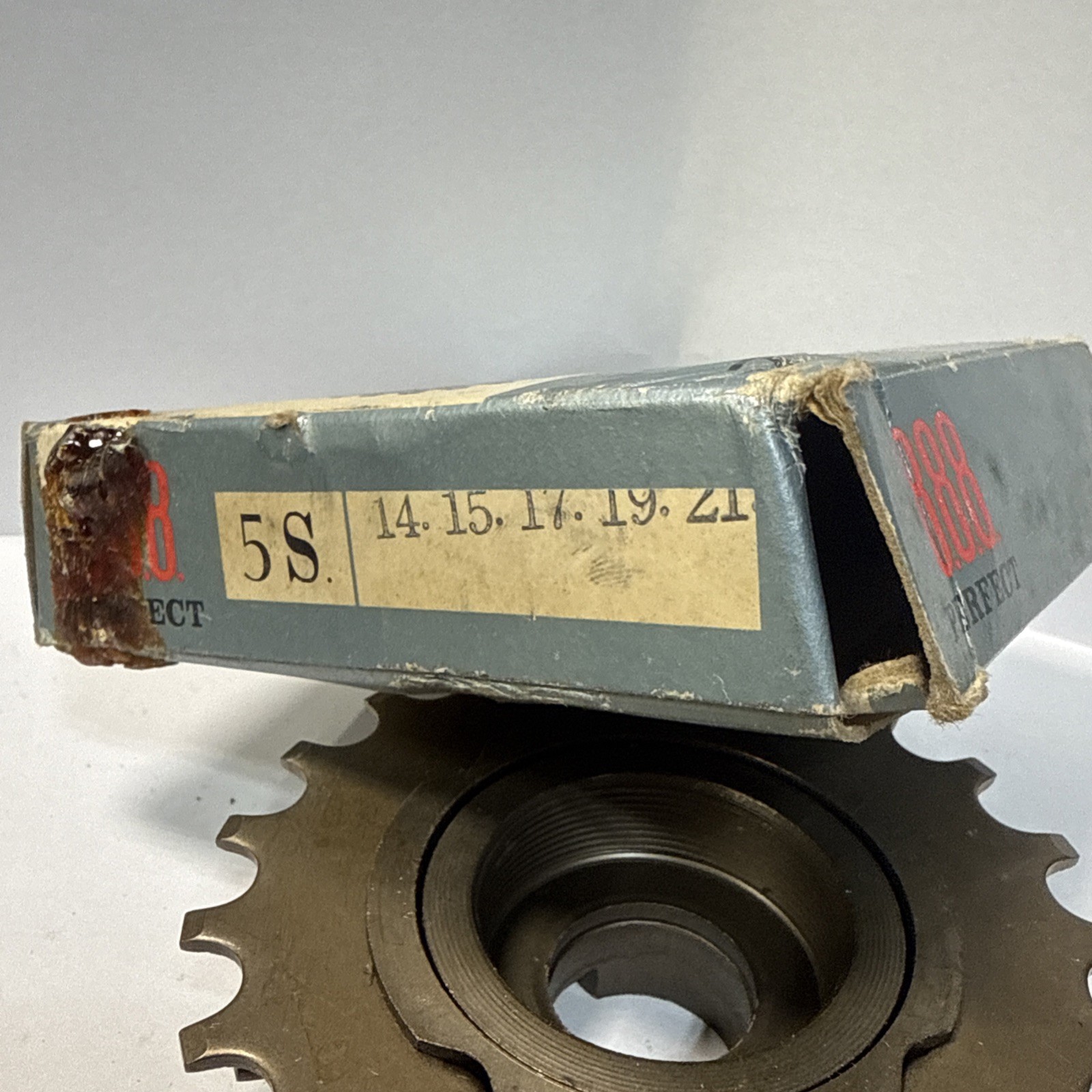 SunTour Perfect 888 21t Freewheel 5s NOS 14 Tooth 21 Tooth 14t 5 Speed NEW