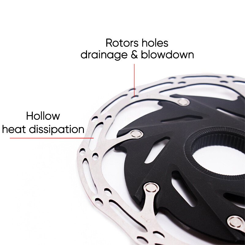 2PC SRAM Centerline XR Disc Brake Rotor 160mm Centerlock Red AXS CLX-R Road Bike