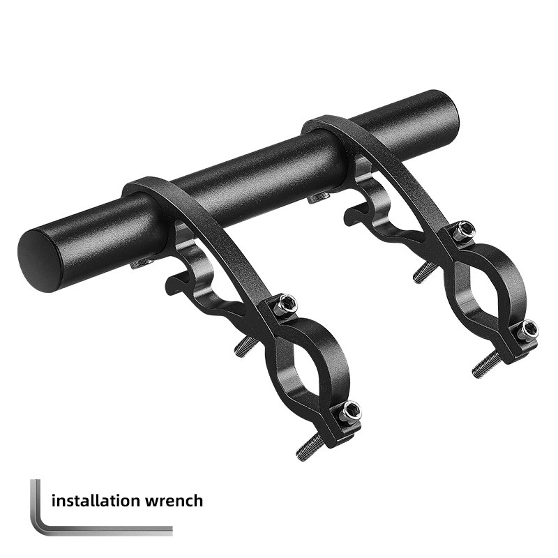 MTB Bike Handlebar Extender Bracket Extension Bicycle Headlight GPS Holder Mount