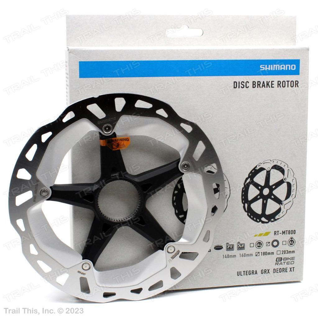 Shimano Ultegra GRX Deore XT 180mm Center Lock Bicycle Disc Brake Rotor RT-MT800