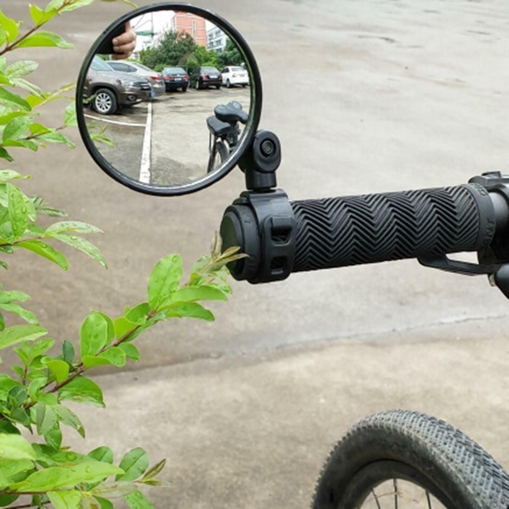 Ebike Bike Handlebar Mirror – Rotatable And Adjustable Wide Angle Rear Rearview