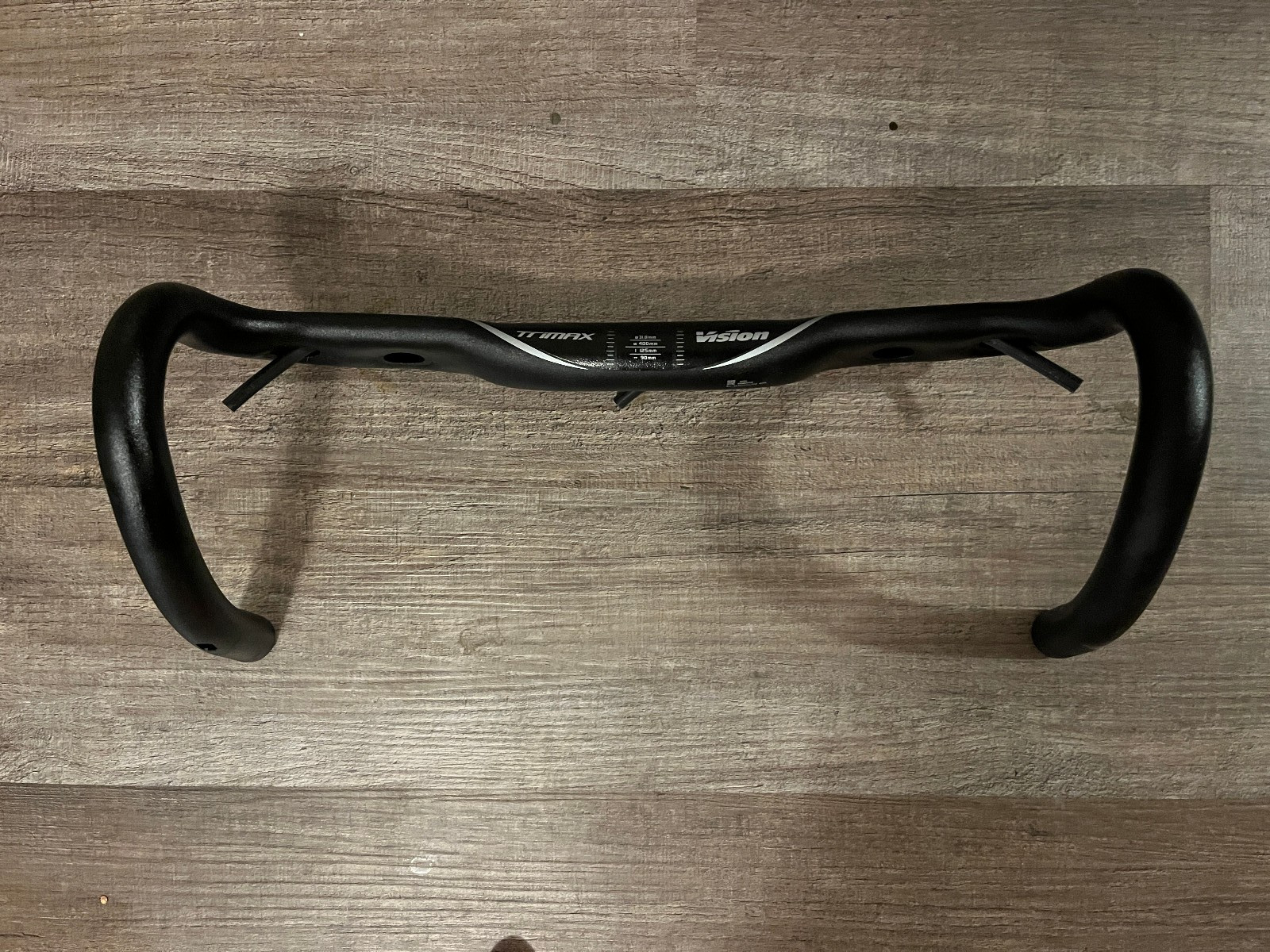 Full Speed Ahead Vision TriMax Aero Black 31.8mm 400mm Back Sweep 4° Aluminum