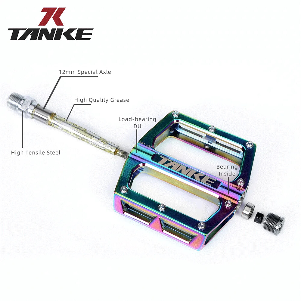 Mountain Bike Pedals Ultralight Hollow Anti-skid Bearing MTB Foot Pedals