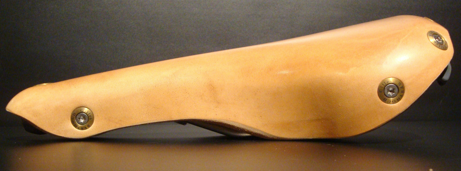 NEW GILLES BERTHOUD SADDLE SEAT ARAVIS NATURAL MADE IN FRANCE IDEALE BROOKS